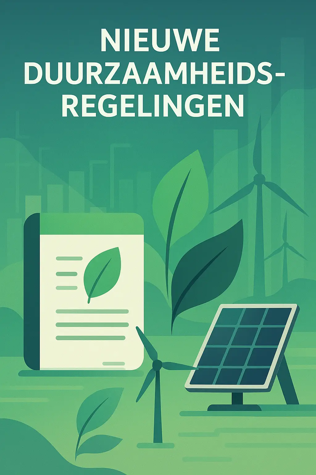 Nieuwe duurzaamheidsregelingen
